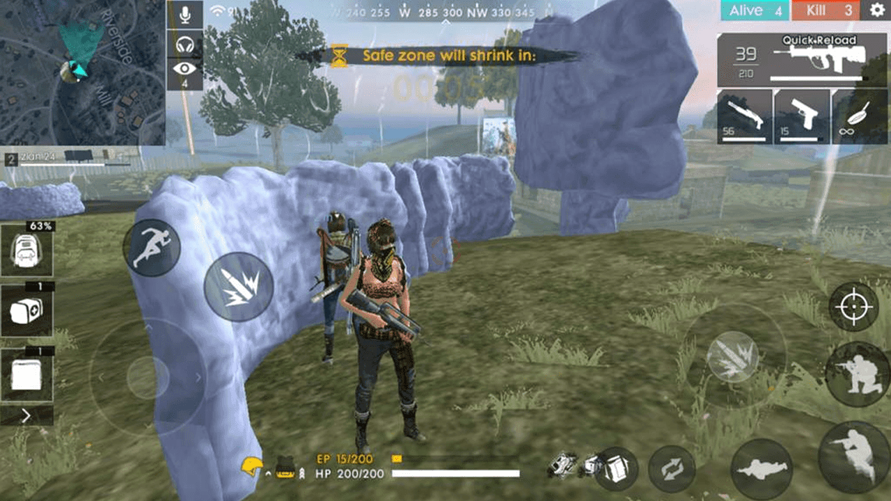 5 Fungsi Item Gloo Wall di Free Fire yang Jarang Diketahui para Pemain