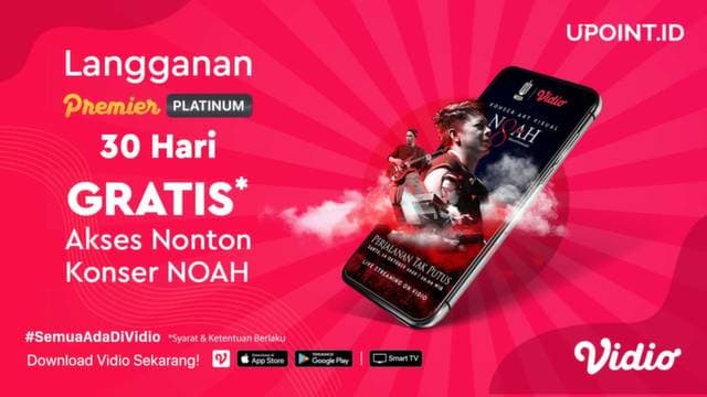 Konser Art Visual NOAH #Eightniversary - Perjalanan Tak Putus Hanya di Vidio