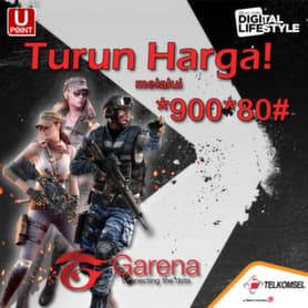 Garena Turun Harga!!